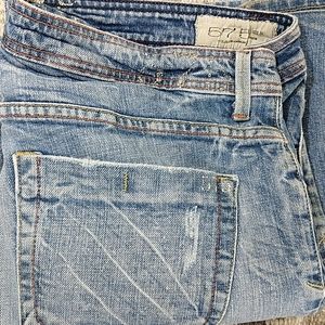 575 button fly distressed denim made in LA